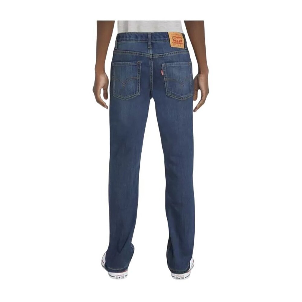 Levis 511 Slim Fit Boys Stretch Cotton Denim Jeans Medium Wash 16 Reg 28x28 - Picture 2 of 12